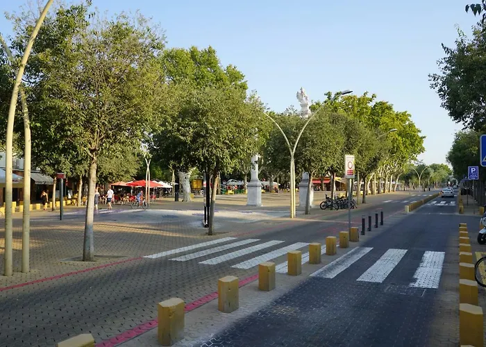 Atico Con Terraza En Alameda De Hercules Appartamento Siviglia